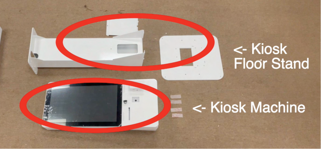 Kiosk and Stand parts