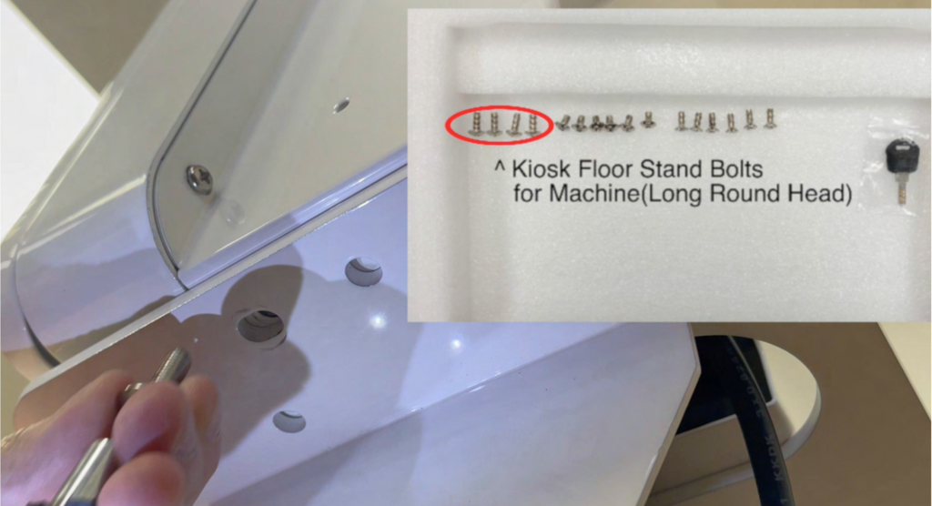 Securing Kiosk 1