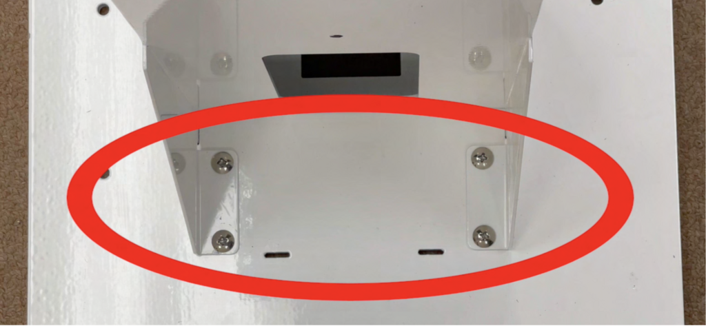 Bolt placement back